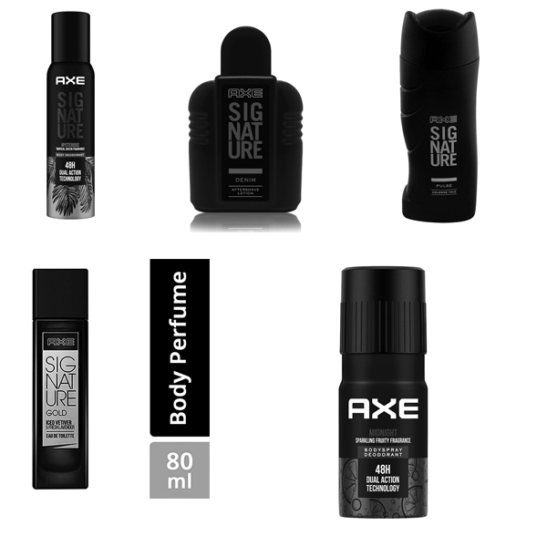 Excess2sell Auction AXE Deodorant, Denim After Shave Lotion, Talcum