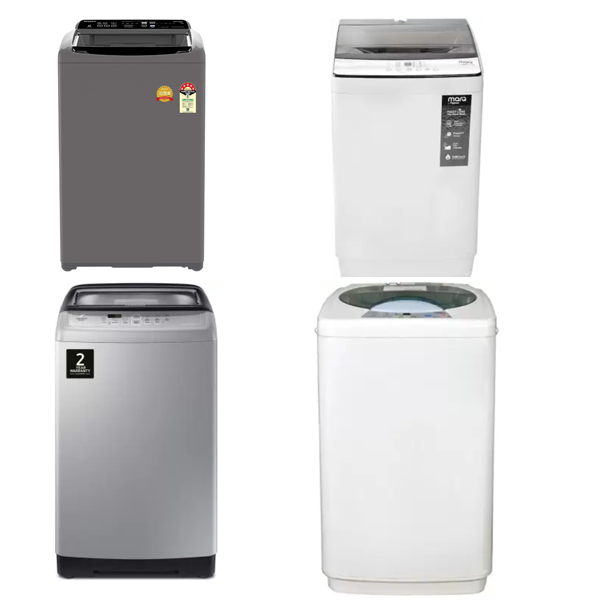 Fully-Automatic Top Load Washing Machine Lot || Brand : Amazon Basics, Godrej, Haier, LG, MarQ, Onida, Realme, Samsung, Whirlpool ||